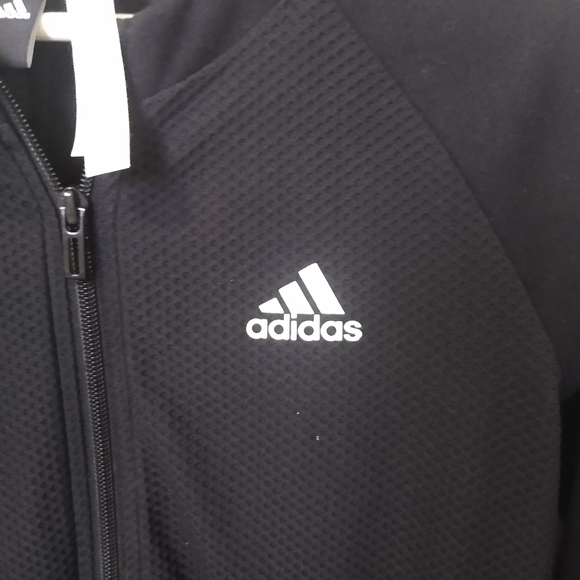 Adidas black zip-up - Picture 3 of 4